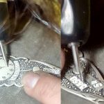 Процесс гравирования.