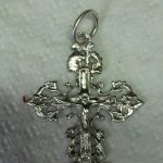 Серебряный крестик