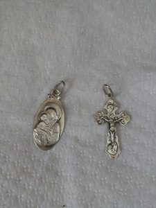 Отреставрированные верхние части.
